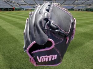 Black and Pink Infield Pitcher’s Glove