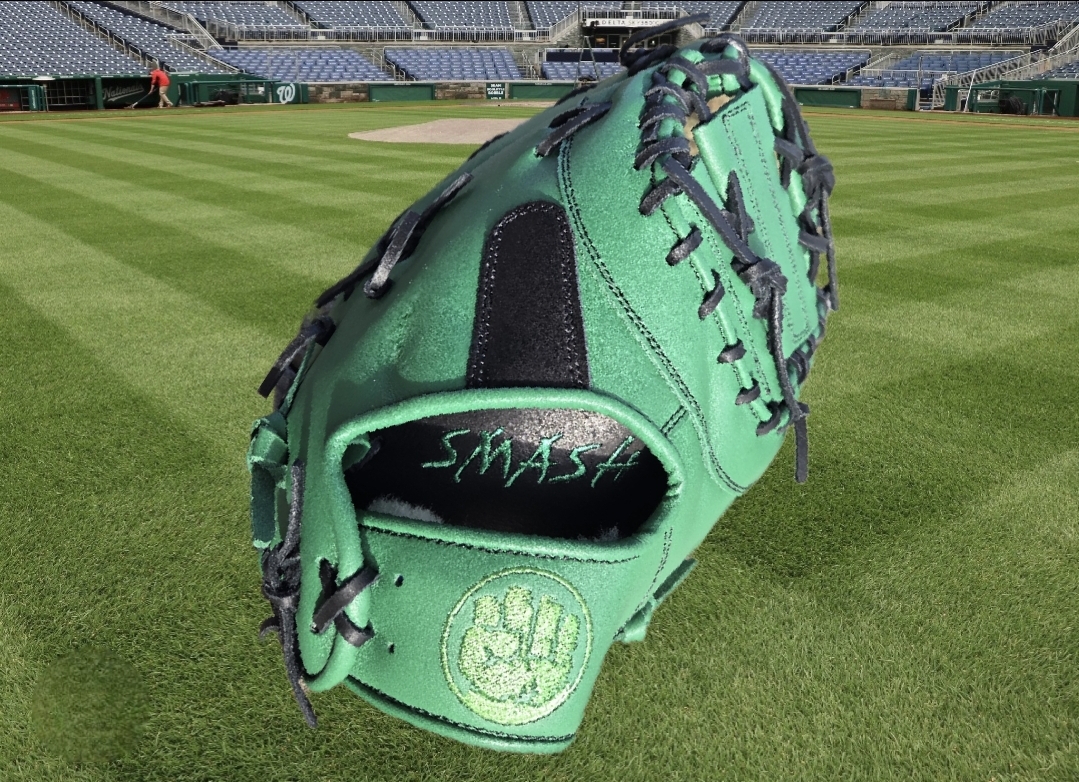 Green and Black Smash First Base Glove
