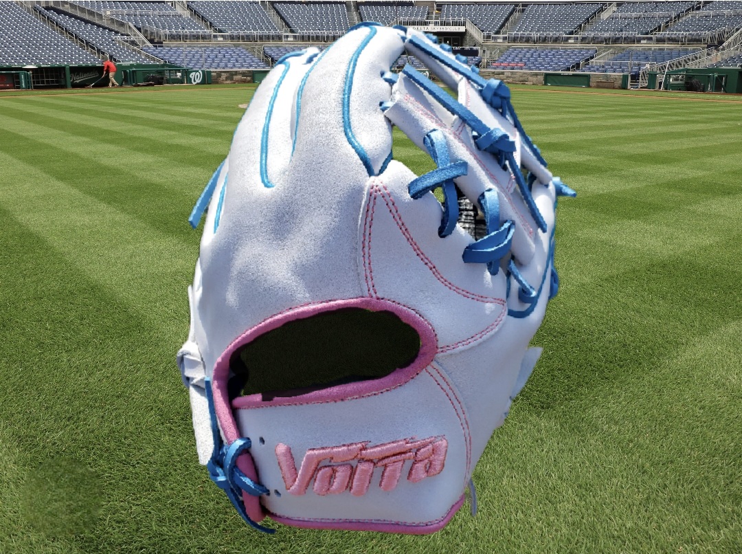 White Infield Baseball Glove